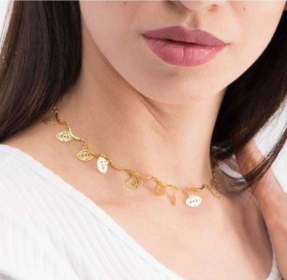 Golden Eye - Choker image 1