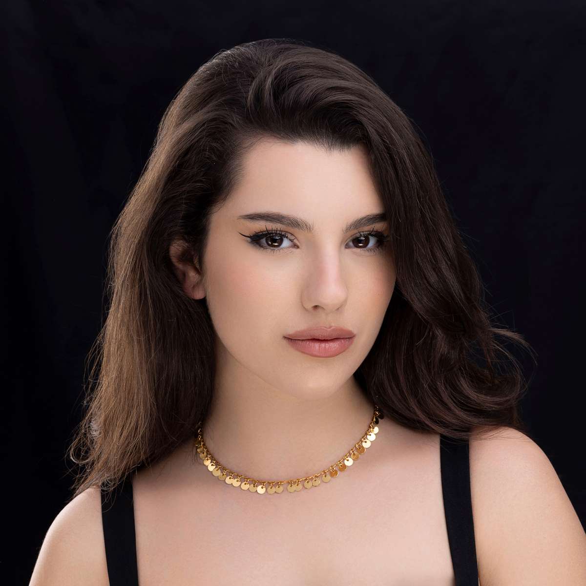 Golden Coins - Choker image 0