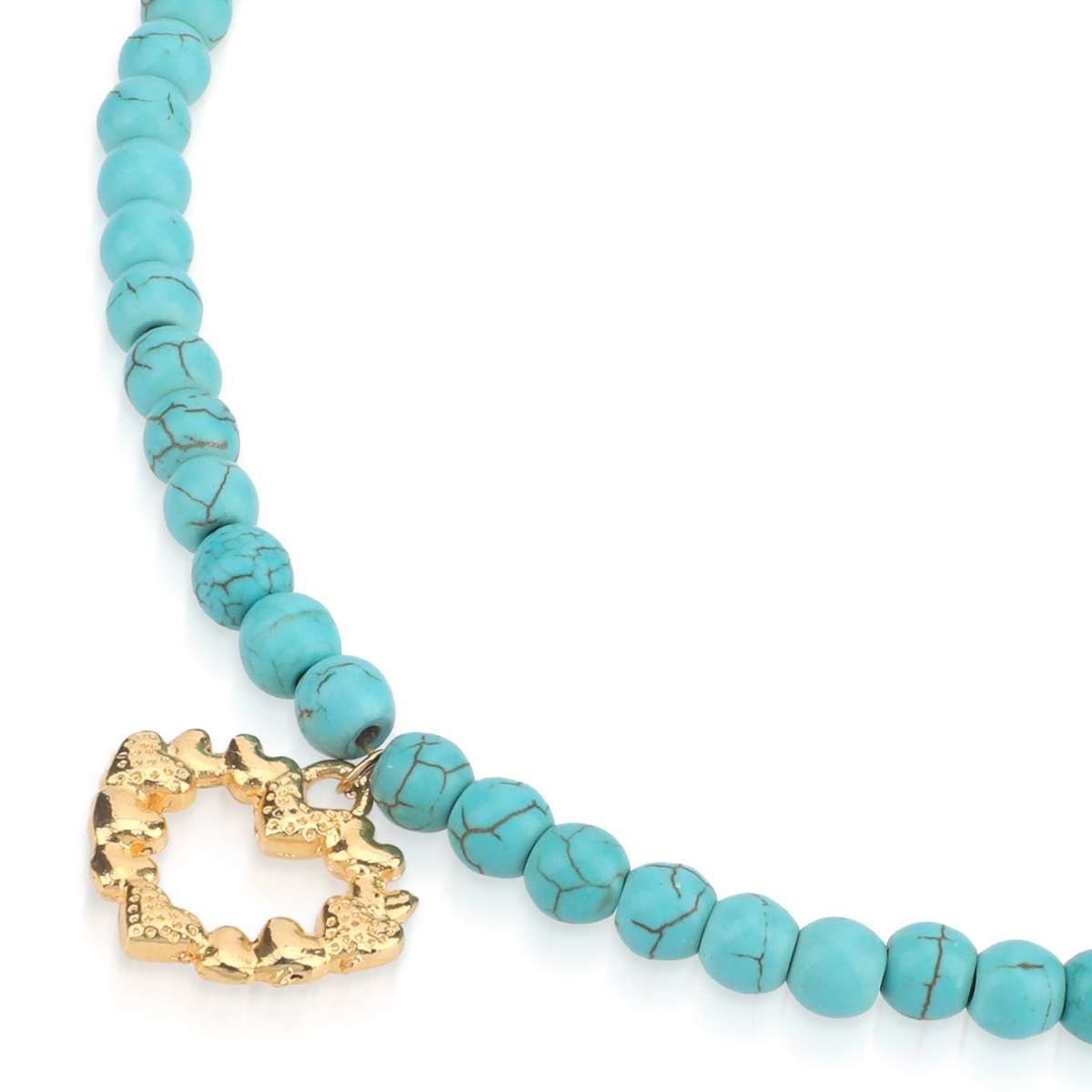 Turquoise Heart - Necklace image 2