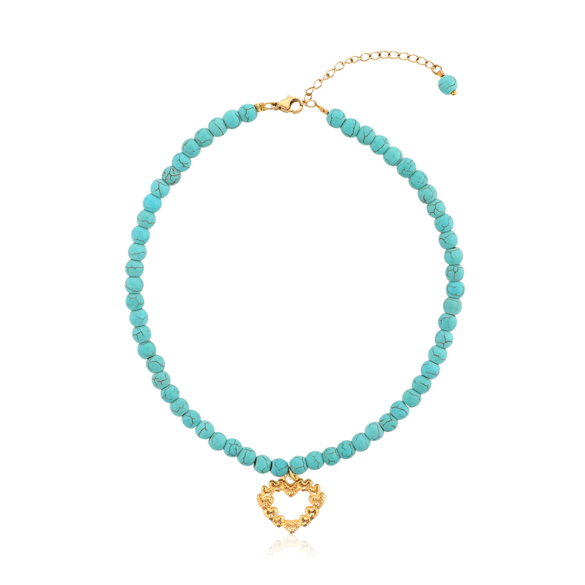 Turquoise Heart - Necklace image 5