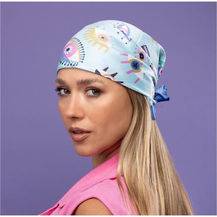 Eyeconic Blue - Scarf