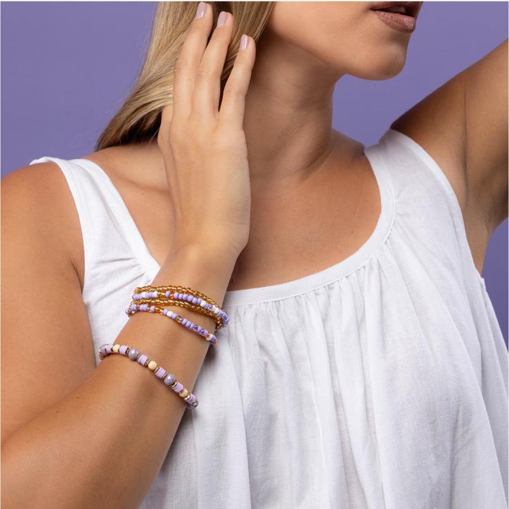 Lunaloop Purple - Bracelet