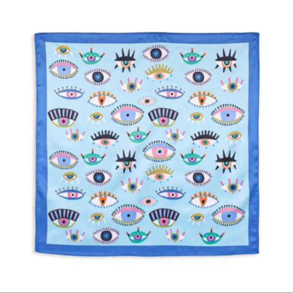 Eyeconic Blue - Scarf