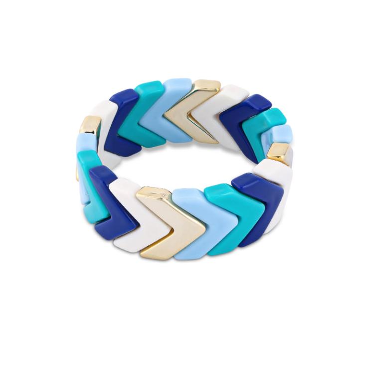 Trend Elastic Blue - Bracelet