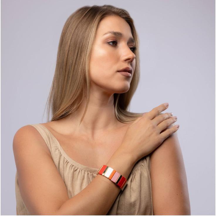 Trend Elastic Red - Bracelet