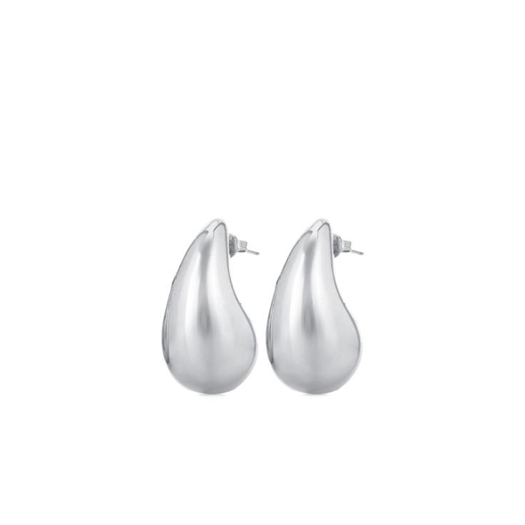 Teardrop - Earrings (Silver)