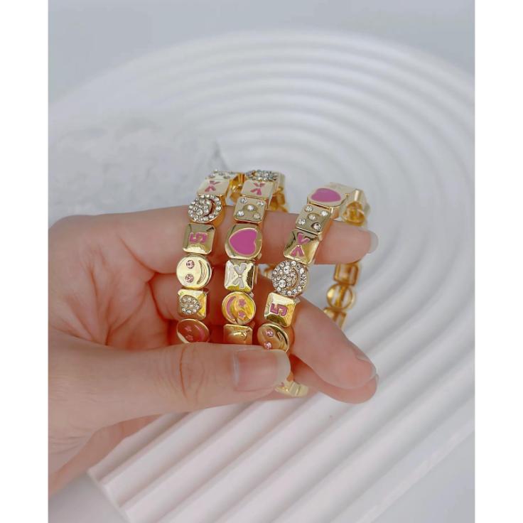 Trend Elastic Smileface - Bracelet