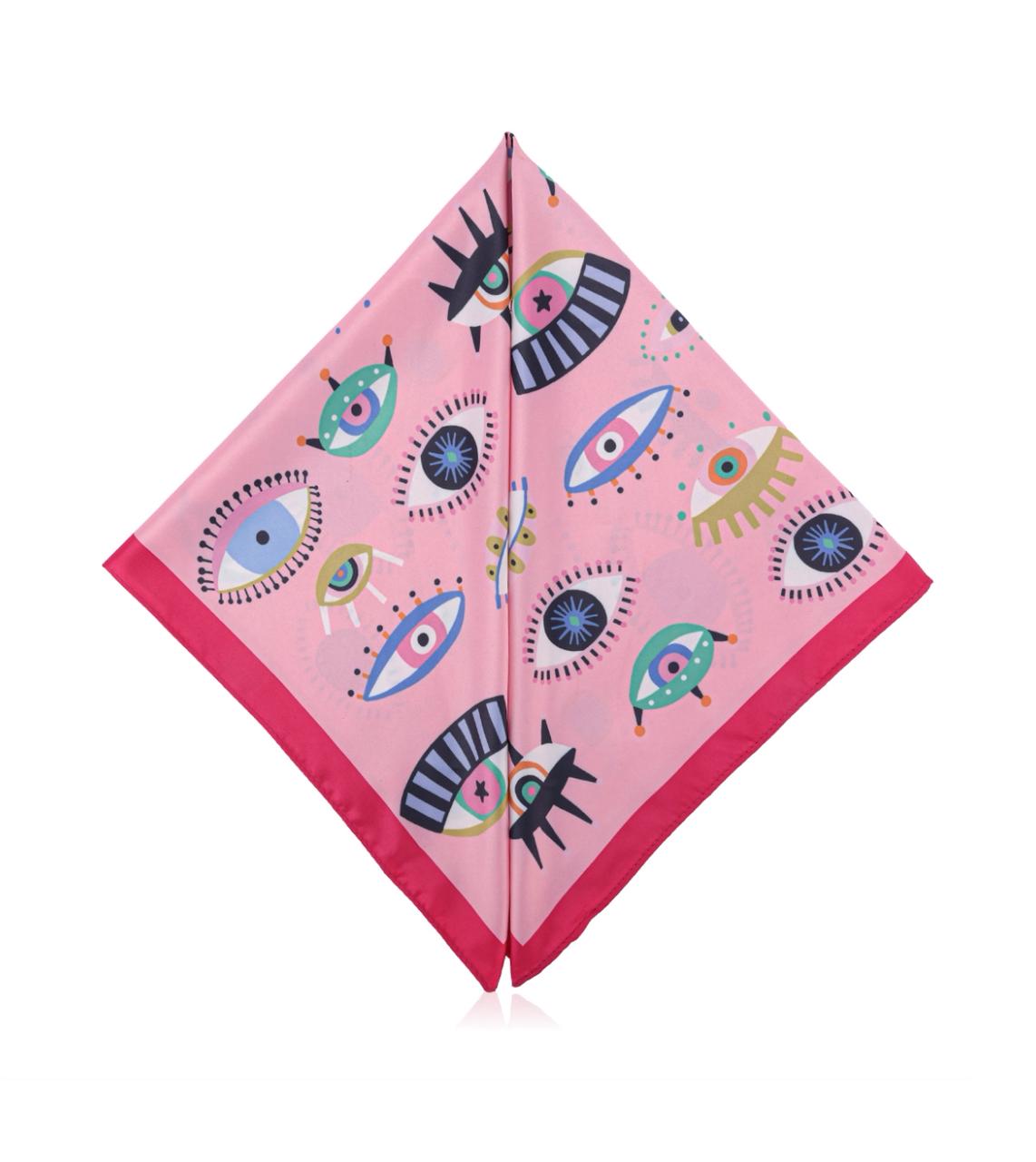 Eyeconic Pink - Scarf