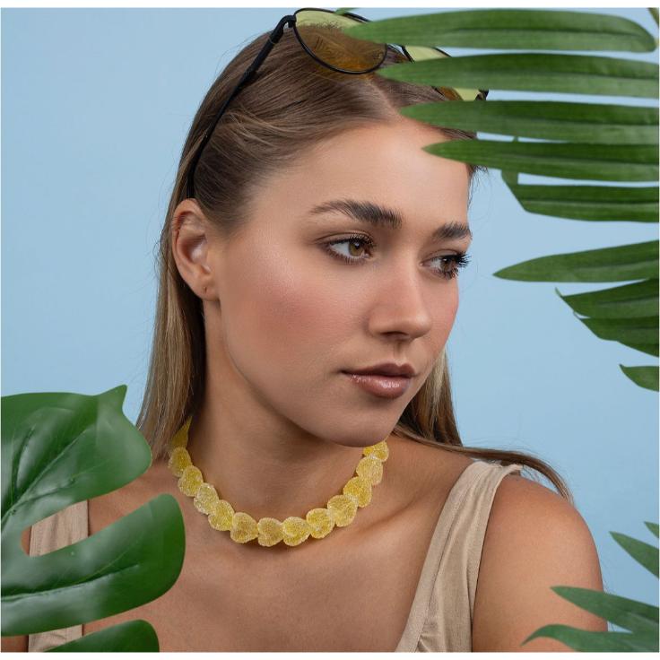 Candy Crush Yellow - Necklace