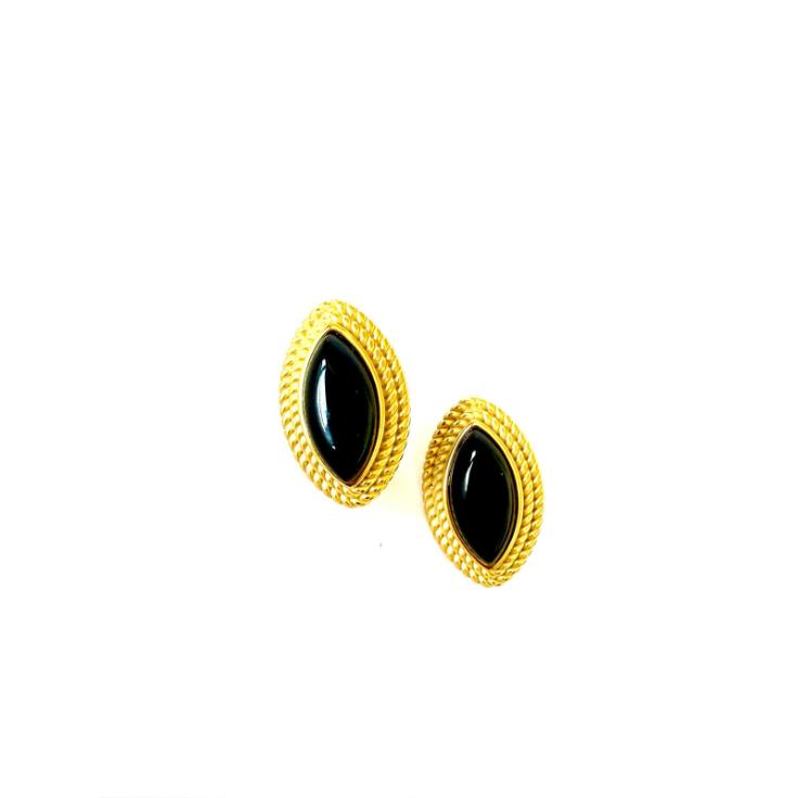 Vintage - Earrings (Black)