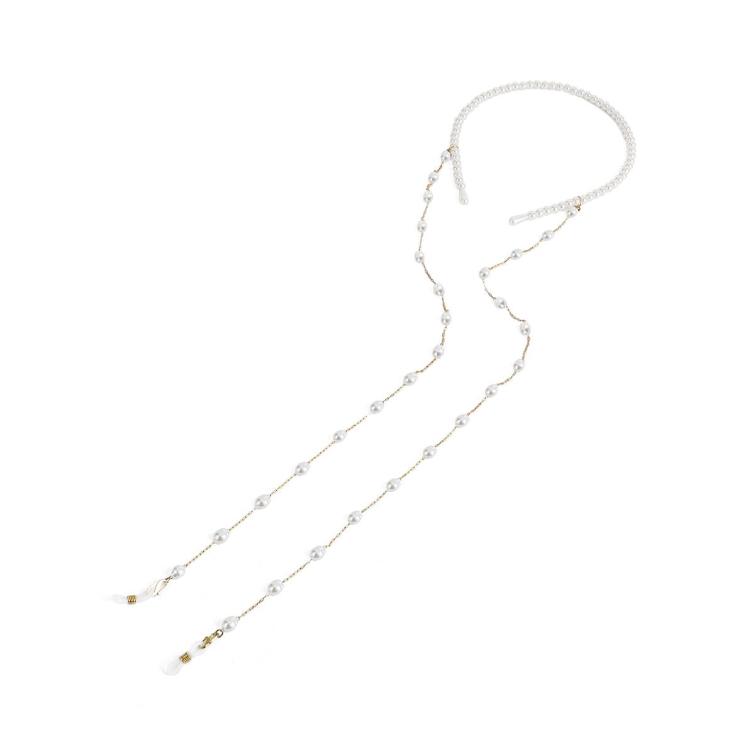 Gold pearl princess - Glasses chain