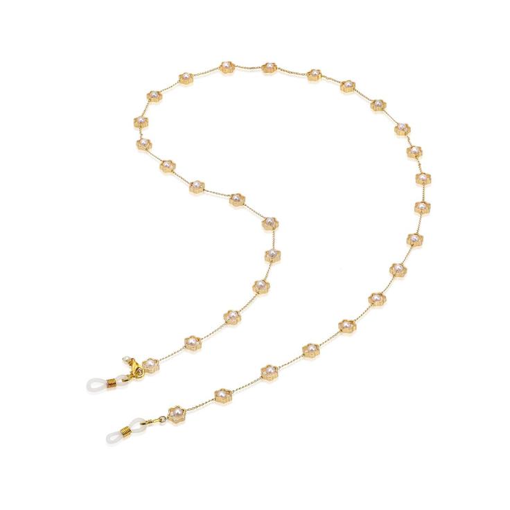 Pearl flower - Glasses Chain