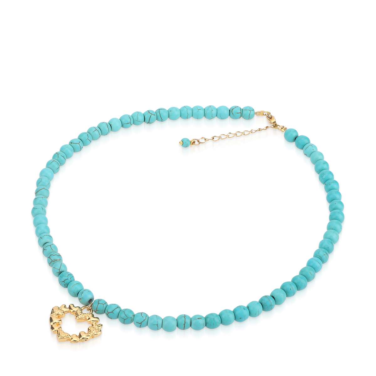 Turquoise Heart - Necklace image 3