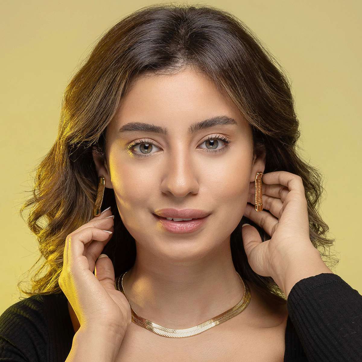 Snake - Necklace and Earrings Set image 0