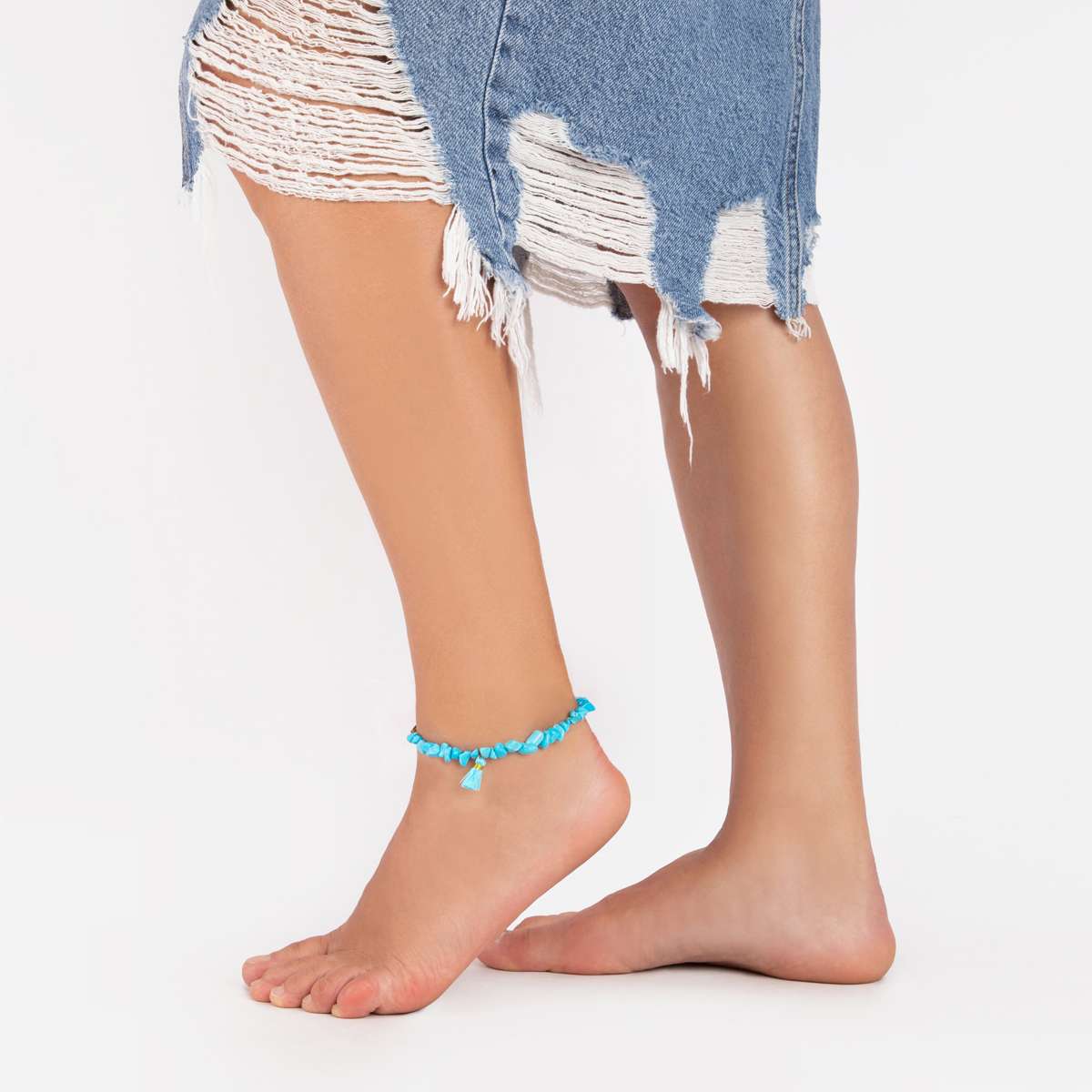 Elegant - Anklet (Blue) image 1