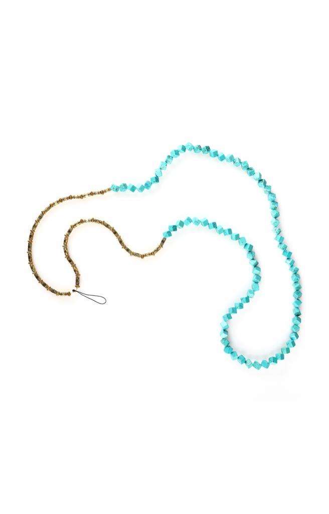 Cubes (Turquoise) - Mobile Strap image 0