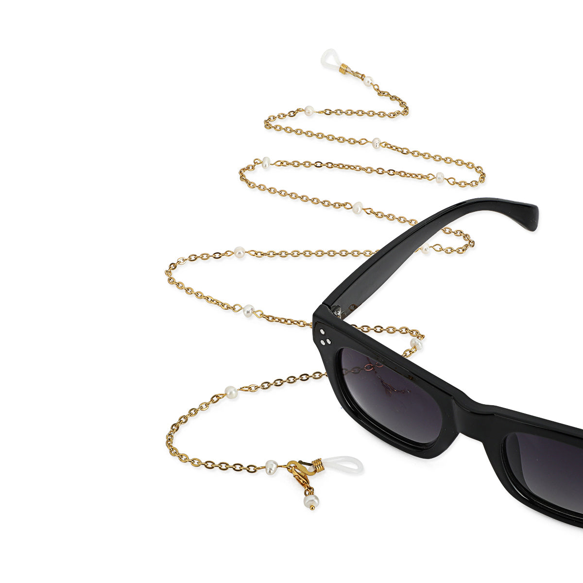 Simple Pearls (White) - Glasses Chain image 6