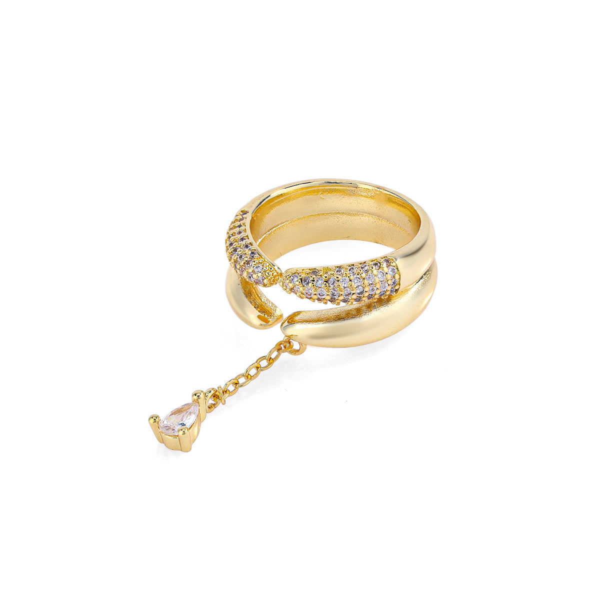 Golden Tear - Ring