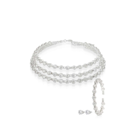 Queen Set - Choker, Bracelet & Earring Set