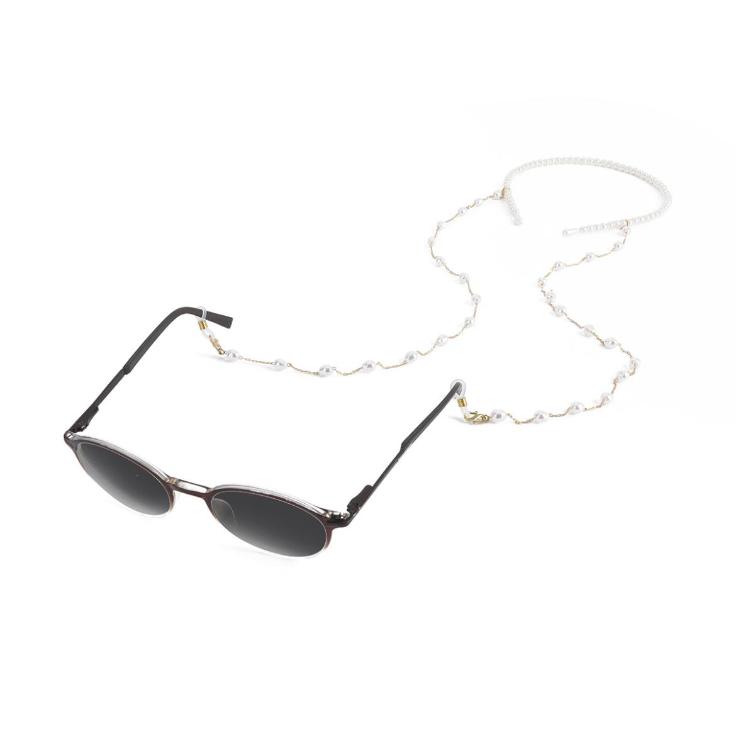 Gold pearl princess - Glasses chain
