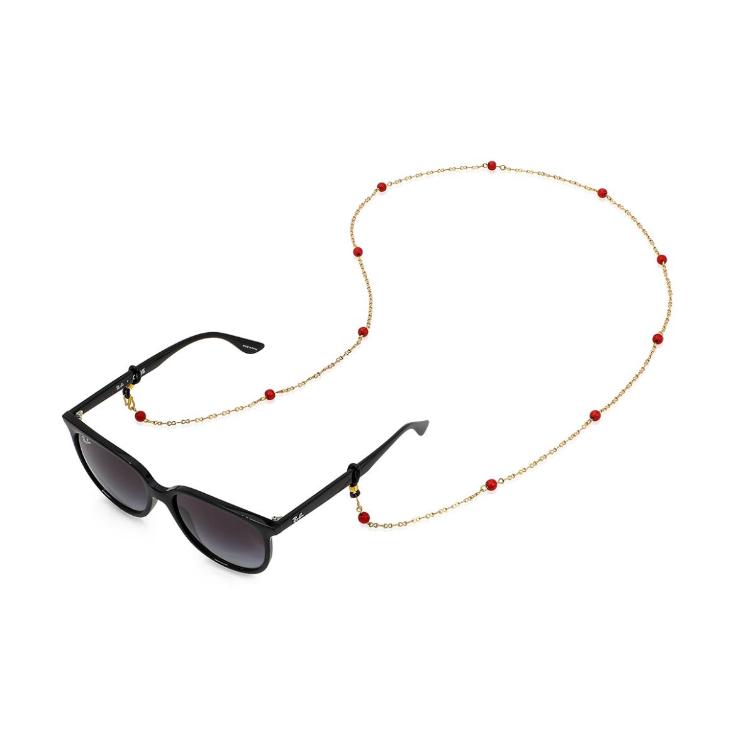 Simple red - Glasses chain