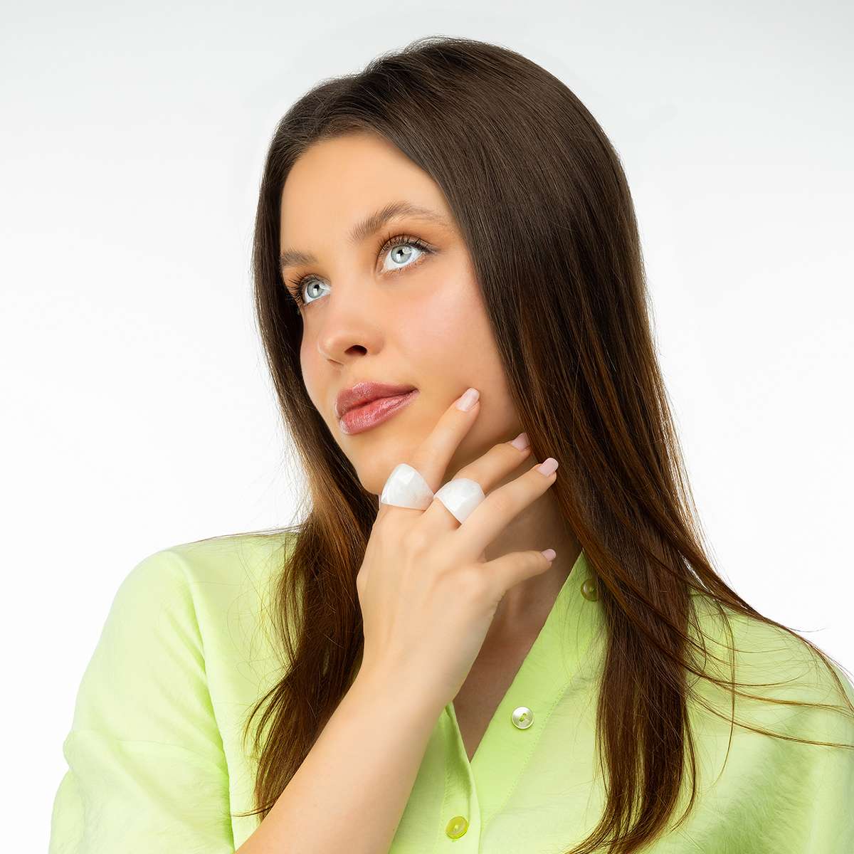 Heidi - Rings Set (White) image 4