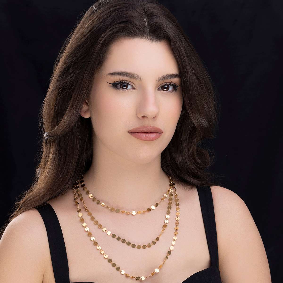 Triple Coins - Choker image 0
