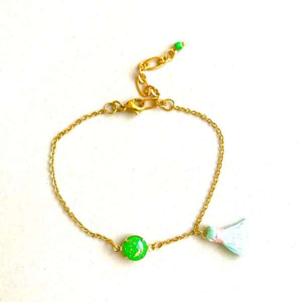 Emerald - Anklet by Fazeena